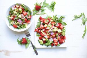 Frutas y verduras en las recetas de verano