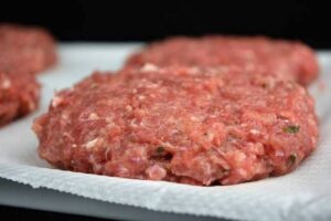 carne de hamburguesa