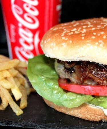 hamburguesa en casa